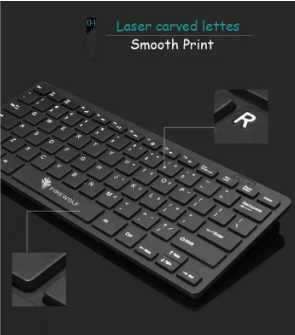 FIREWOLF Mini Keyboards Universal USB Multimedia For PC laptop