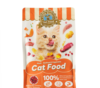 Little Brutus Dry Cat Food (Meat, Seafood & Vegetable) Prevents Urinary Tract Disease 1kg