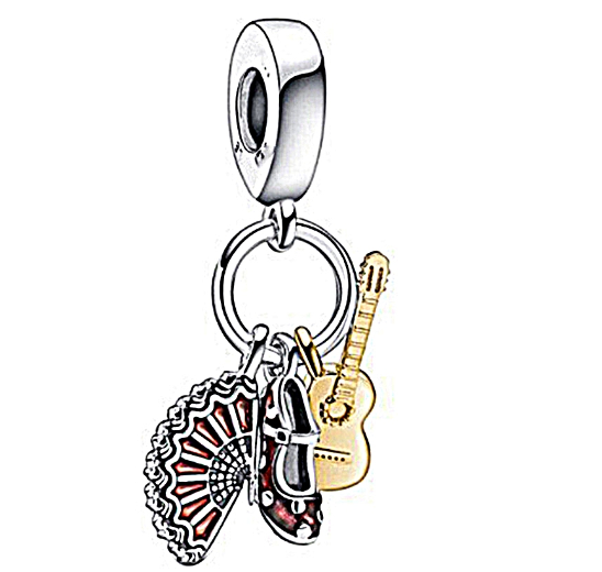 Turtle 925 Silver Pandora Dangle Charm Three In One Pendant Decoration For Bracelet Dream Catcher Beads S1