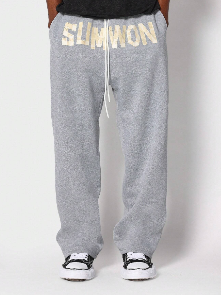 SUMWON Carpenter Jogger Pant With Front Graphic