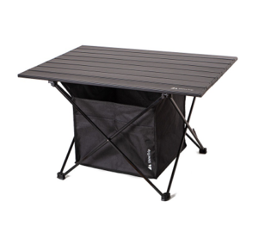 Outdoor Portable Folding Storage Bag Camping Equipment Wild Camping Bbq Table Egg Roll Table