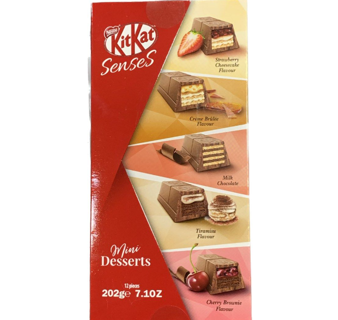 Nestle KitKat Senses Mini Desserts 12's  202g