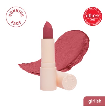 Sunnies Face Fluffmatte Weightless Modern Matte Lipstick Girlish