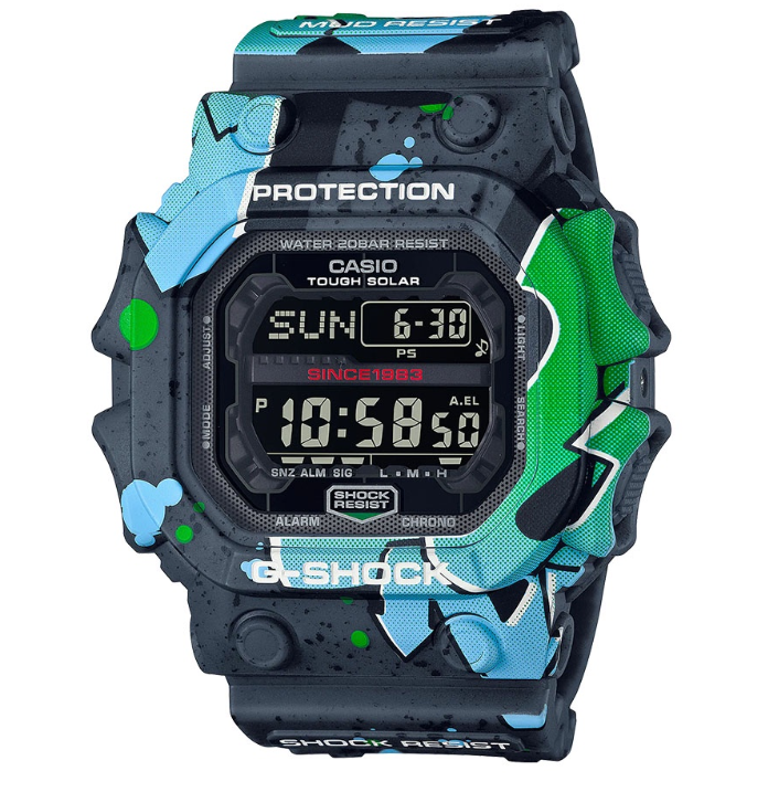 Casio G-Shock Special Color Models Multi Resin Digital Watch For Men CGX-56SS-1DR