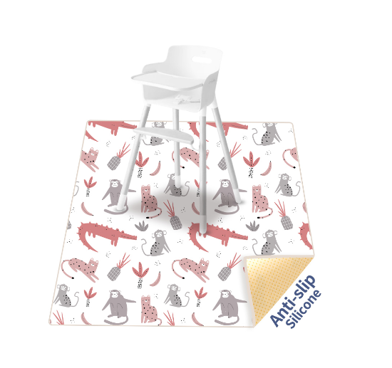 Happy Flute110x110CM Baby Play Mat Baby Crawling Mat Portable Waterproof  Anti-Slip Folding Mat Playmat For Baby S16