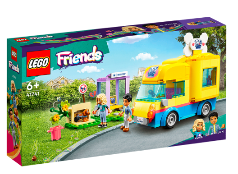 Lego 41741 Friends Dog Rescue Van 300 pcs Building Blocks