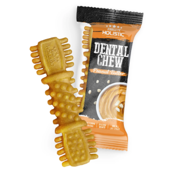 Absolute Holistic Dental Chew Peanut Butter Dog Treats 25g