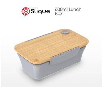 SLIQUE Persona Lunch box w/PP Spork Included | Compartment 600ml BPA Free Amazing Gift idea