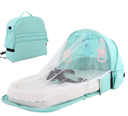 Baby Bed Bassinet Crib Portable Folding Baby Bed Nest Sleeping Basket