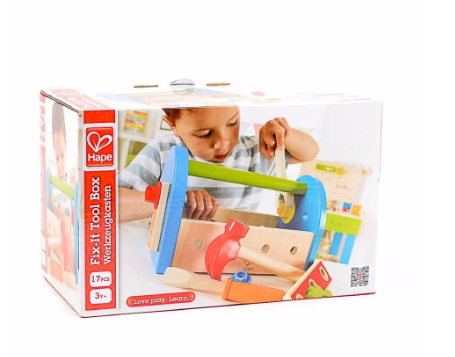 Hape Fix It Tool Box Wooden Playset