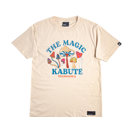 TEAM MANILA MUSHROOM TSHIRT CREAM