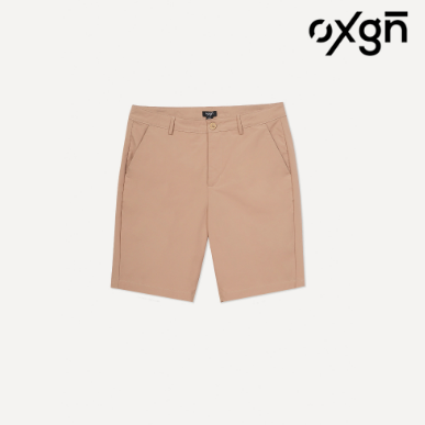 OXGN Mid Length Chino Shorts For Men (Tan/Black/Navy Blue)