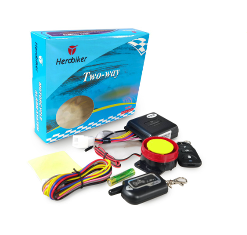 2 way Motorcycle Alarm System Remote Control Alarm
