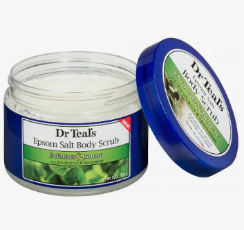 DR TEALS Epsom Salt Body Scrub Eucalyptus and Mint 16OZ
