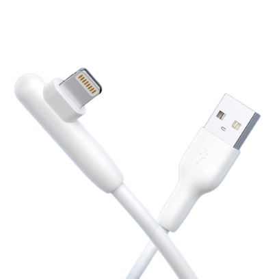 Romoss CB1211 1m 2.4A Elbow Design Lightn ing Data Charging Cable for Iphone