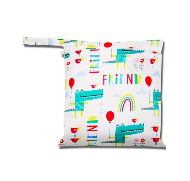 Waterproof and Reusable Baby Diaper Bag Durable Baby Diaper Stroller Handbag 016