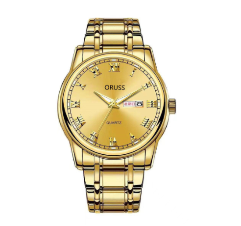 Original ORUSS Women Waterproof Simple Ultra-Thin Luxury Business Fashion Watch Automatic Quartz Dual Watch M1