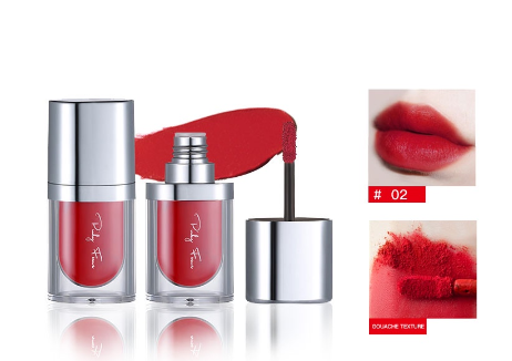 Pinkyfocus Gouache Misty Air Lip Glaze Light Slippery Velvet Matte Lip Gloss
