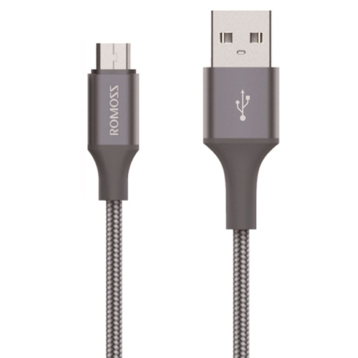 Romoss CB0531 3A Nylon Micro USB Charging Cable 1M Data Tansfer