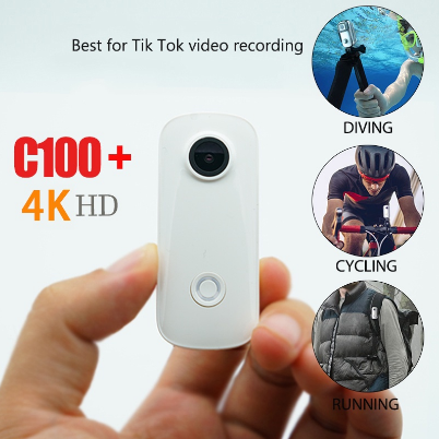 4K SJCAM C100+ small Action Camera C100 Plus HD Mini Camera Sports Waterproof Motorcycle Cycling Recorder