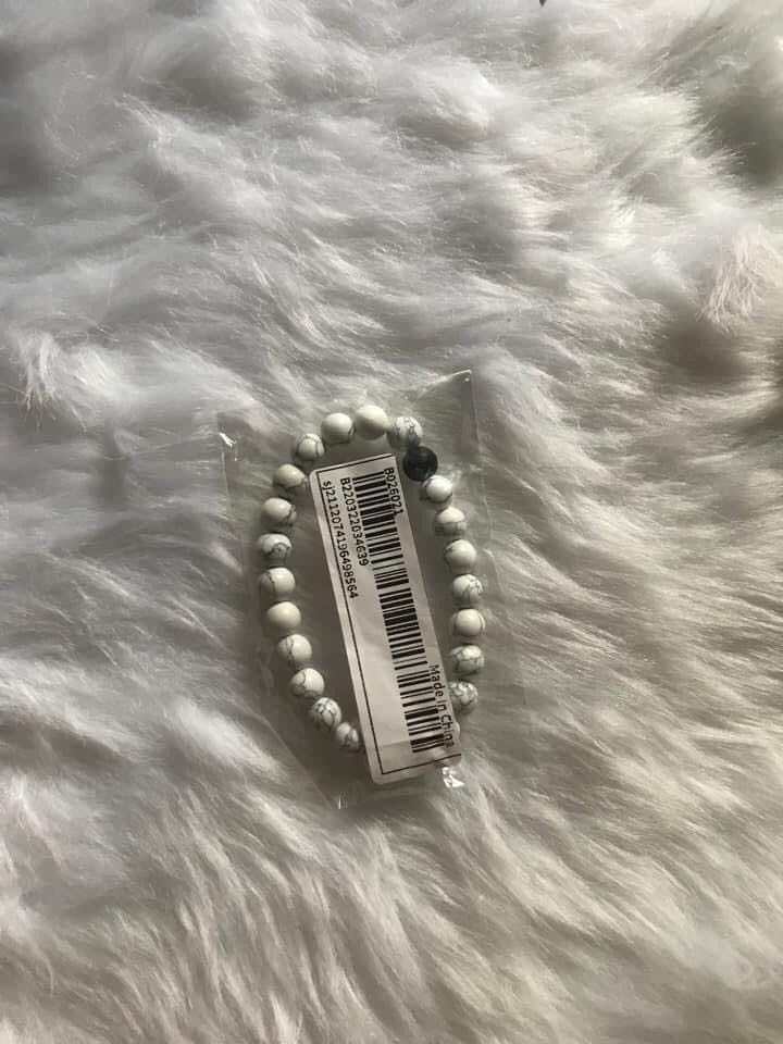 SHEIN Natural Stone Beads Bracelet Men Women Jewelry Gift