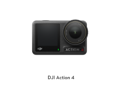 DJI Osmo Action 4 4K Action Camera 4K/120fps & 155º Ultra-Wide 360º Horizon Steady
