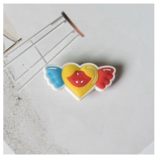 Cute Cosmetic Jbitz for Croc Lipstick Jibits Charm Crown Ring Croc Jibbits Kids Shoes Accessories Shoe Charms Pin Decoration S8