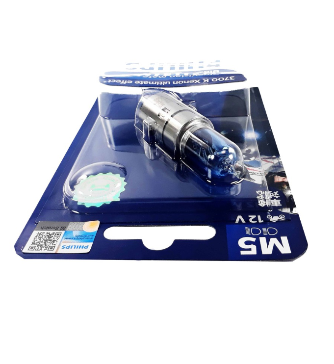 Philips Halogen B35 12Volts 35/35Watts Blue Vision Moto