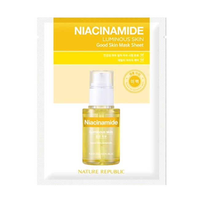 Nature Republic Good Skin Niacinamide Mask Sheet 1+1