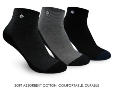 Men's Thick Cotton Ankle Sports Socks