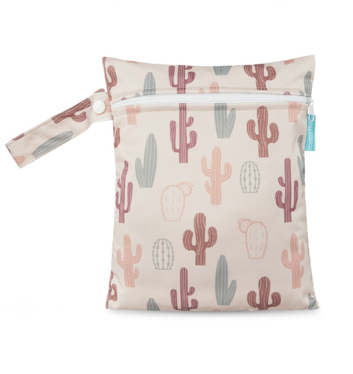 18x25cm Baby Diaper Bag Cartoon Print Wet Dry Bags Nappy Zipper Handbag Stroller Carry Pack Travel Outdoor Wet Diaper Storage Bags s17