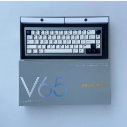 FinalKey V65 R2 Aluminum custom mechanical keyboard RGB hot-swappable VIA support
