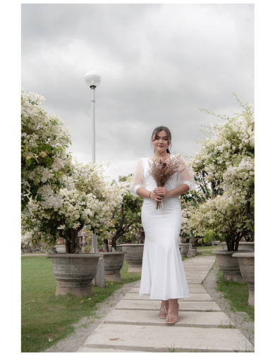 VICTORIA MINIMALIST WHITE DRESS