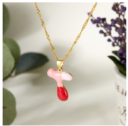 Dropping Oil 26 English Letter Pendant Necklace Fashion Colorful Letter Necklace Men's and Women's Jewelry