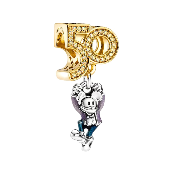 S925 Pandora Disney Series Charm Pendant Pumpkin Car with Beadles Suitable for Pandora Bracelet Exquisite Jewelry Gift s2