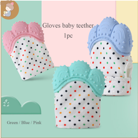 Baby glove teether baby toys