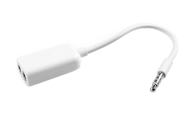 Audio Cable 3.5mm Handsfree Earphone Splitter 1 Male To 3.5mm 2 Female AUX Extension Adapter ASC212