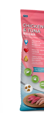 SmartHeart Adult Chicken and Tuna Dry Cat Food 7kg