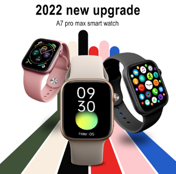 Realme A7 Pro Smart Watch Waterproof Bluetooth Call Watch Heart Monitoring Blood Pressure Sport COD