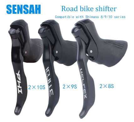 Sensah STI Road Bike Shifters 2×8/9/10 Speed Bicycle Derailleur Groupset For Shimano Claris Sora BIke Parts
