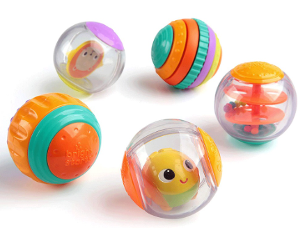 Kids II Bright Starts Shake & Spin Activity Balls