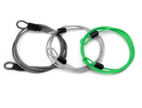 Strong Bicycle Lock Bicycle Wire Rope Steel Cable Chain Outdoor lock line Security Anti-theft Motorcycles Metal Lock Generic Braided Rope/Multicolor