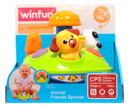 WinFun Animal Friends Spinner