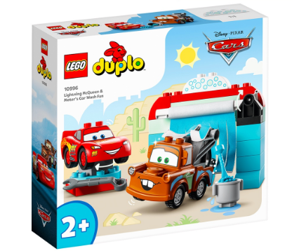 Lego 10996 Duplo Lightning McQueen & Mater's Car Wash Fun 29 pcs Building Blocks