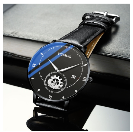 Original Luxury Fashion Unique Sports Waterproof Business Calendar Luminous Men's Watch M6