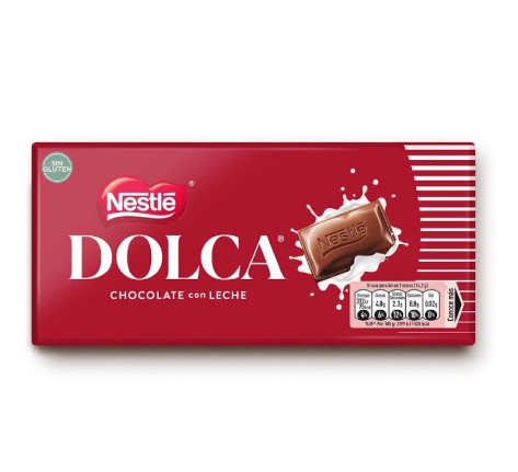 Nestle Dolca Milk Chocolate 100g