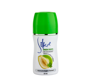 SILKA Green Papaya Whitening Deodorant 25ML
