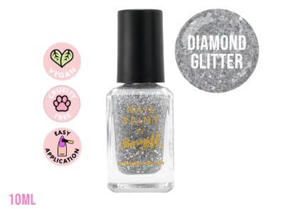 Barry M Nail Paint Diamond Glitter Gel Nail Polish
