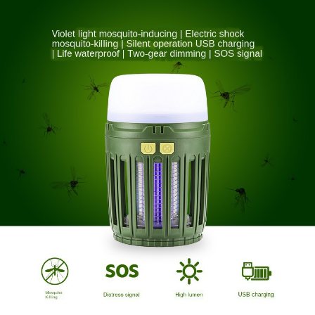 Naturehike Multifunctional Mosquito Killing Lamp Camping Tent Portable Lighting