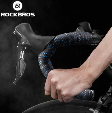 ROCKBROS MTB Road Bike Handlebar Tape PU EVA Anti-Slip Wrap Soft Shockproof Grips Tape Bicycle Accessories